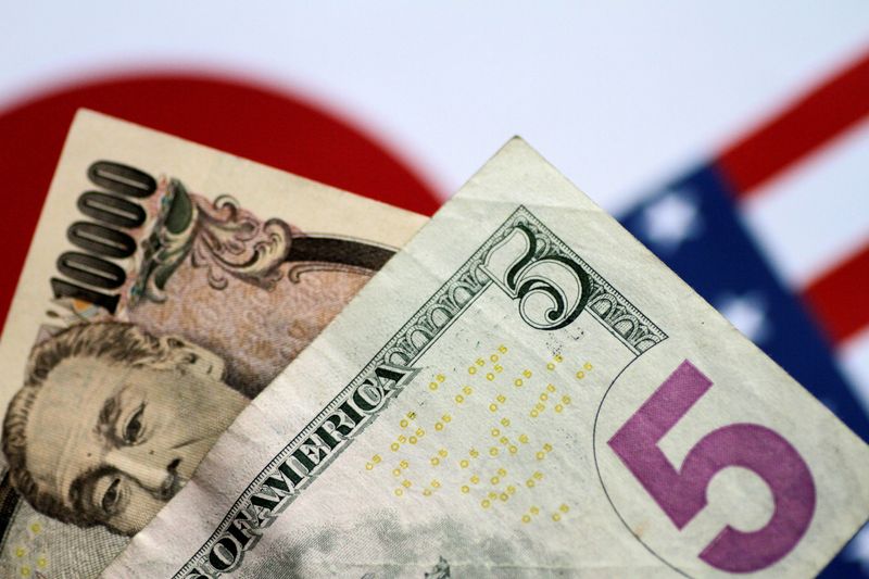 U.S. dollar soars to new 24-year high versus yen; sterling rebounds