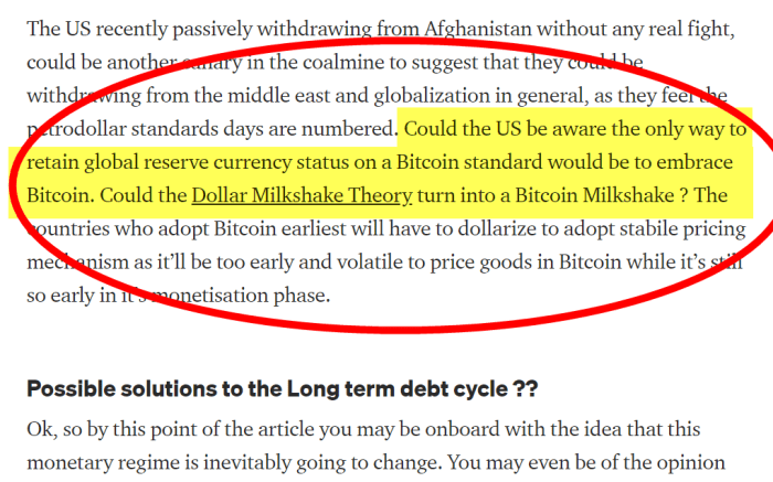 The dollar wrecking ball is hurting emerging markets and competing currencies alike. Will the U.S. be the last country to print the global reserve currency?