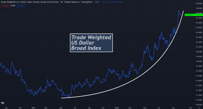 The dollar wrecking ball is hurting emerging markets and competing currencies alike. Will the U.S. be the last country to print the global reserve currency?