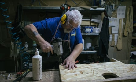 Merthyr Tydfil Institute for the Blind carpentry workshop