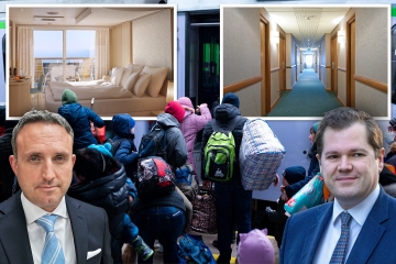 Scot Gov runs up £20m bill on hotel rooms for Ukraine refugees - that lie EMPTY