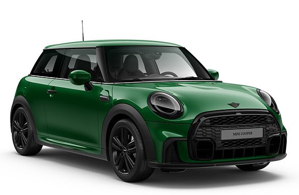 6. Mini Electric (7,425): Priced from £29,000, the four-seater Mini Electric has a range of up to 145 miles.