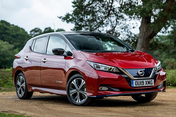 5. Nissan Leaf (9,178): This pioneering car, built at Nissan’s Sunderland factory, is priced from £28,995.