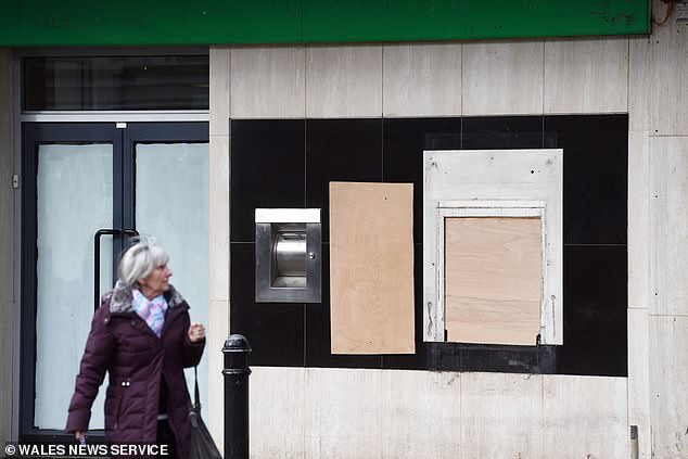 Caldicot's Lloyds bank closed down very recently and residents in the town do not have access to a Post Office either