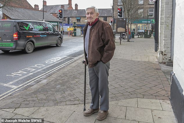 Bob Stevens, 84, told MailOnline he sometimes has to rely on his daughter to do online banking for him