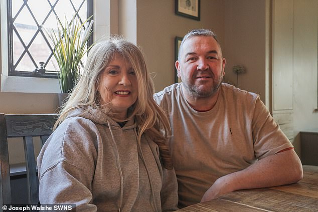 Lee Richards, 51, is the co-owner along with his partner Anita of The Bank pub, which was converted from a bank three years ago