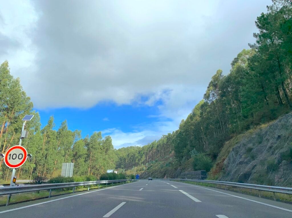 Highway in Portugal