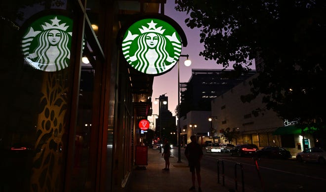 Starbucks will be one of several businesses open on New Year's Eve and New Year's Day.