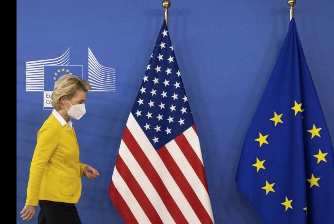 For EU President Ursula von der Leyen, it has been a difficult geopolitical situation as the US is slowly turning away from Europe.
Photo: Bloomberg
