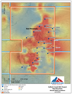 Drilling shows mineralization to depths 33.33% more than exploration target