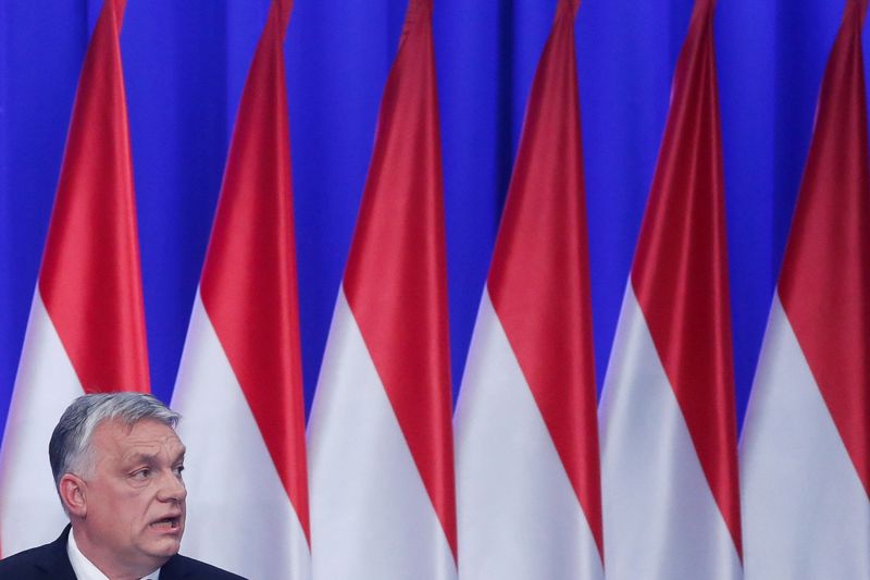 Hungary's Orban says Europe 'drifting into' Ukraine war