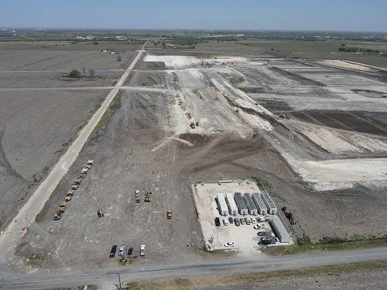 Samsung Electronics’ foundry plant site in the United States city of Taylor, Texas