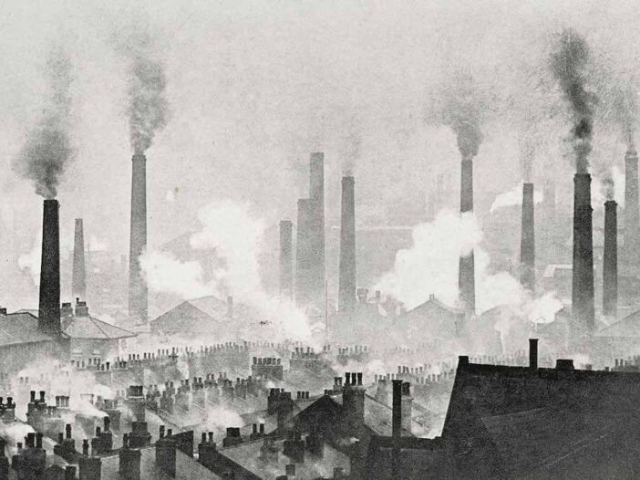 air pollution leeds UK early 20th Century