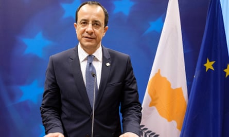 The Cyprus president, Nikos Christodoulides