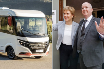 Motorhome 'seized by cops' from Murrell's mum's home 'set to be SNP election bus'