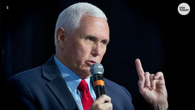 Former Vice President Mike Pence calls Trump's indictment 'an outrage' and 'political prosecution.'
