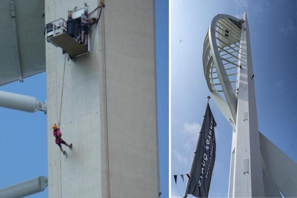 Team to abseil the Spinnaker Tower to raise funds for Island charity TODAY &lt;i&gt;(Image: Newsquest)&lt;/i&gt;