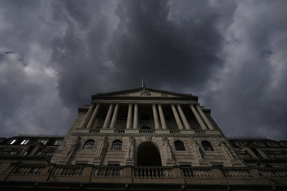 City traders&#x002019; interest rate expectations jumped again today, as fears grew that Bank of England attempts to clamp down on inflation are failing (Yui Mok/PA) (PA Archive)