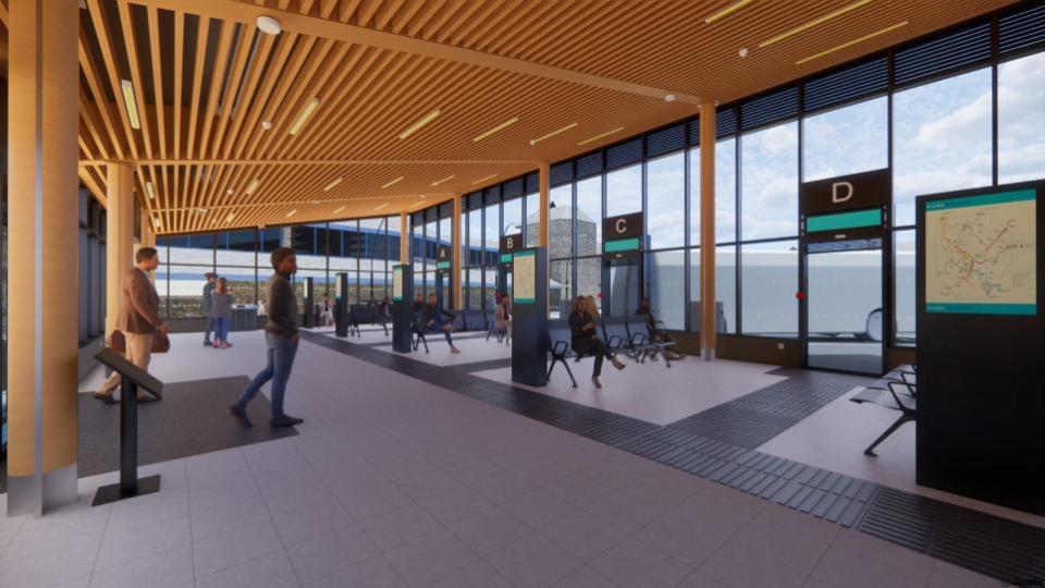 The Northern Echo: How the inside of the new bus station could look 