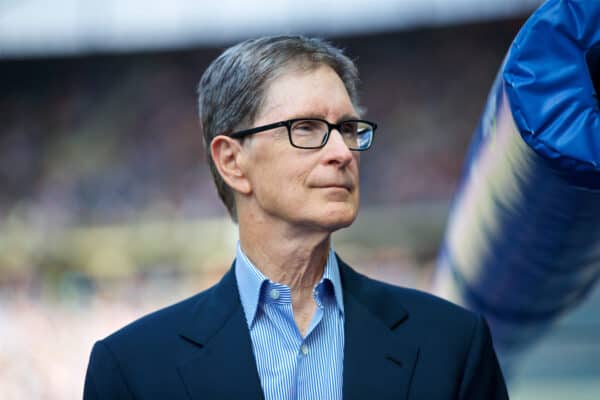 BERLIN, GERMANY - Saturday, July 29, 2017: Liverpool FC owner John W. Henry before a preseason friendly match celebrating 125 years of football for Liverpool and Hertha BSC Berlin at the Olympic Stadium. (Pic by David Rawcliffe/Propaganda)