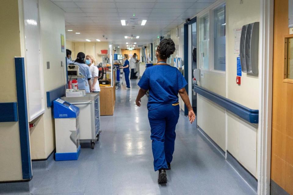 A significant one-off payment in June to NHS workers led to a jump in wages beyond market expectations <i>(Image: Jeff Moore/PA)</i>