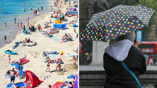 What will the weather be like for the August bank holiday?