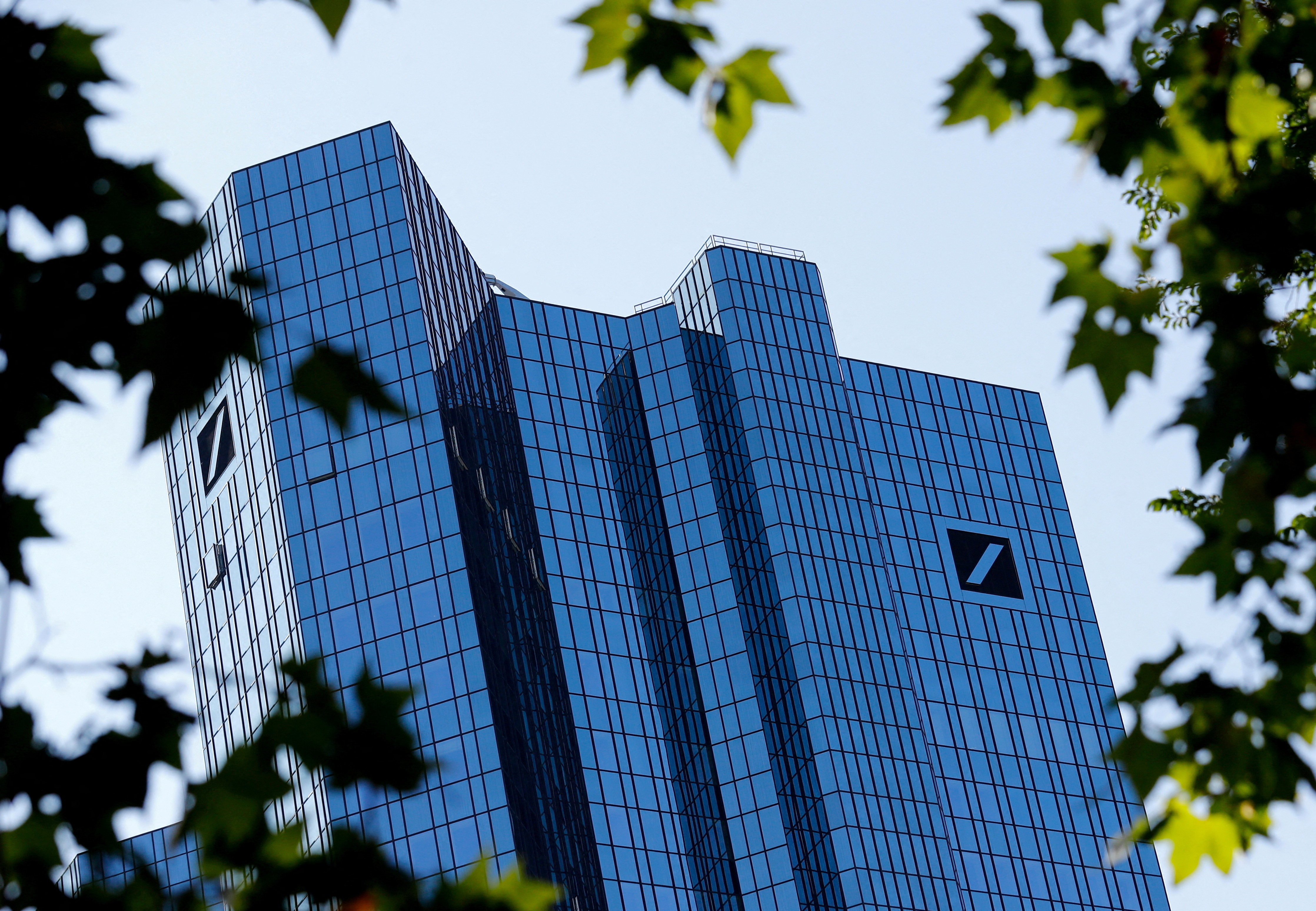 FILE PHOTO: FILE PHOTO: Germany's Deutsche Bank headquarters are pictured in Frankfurt