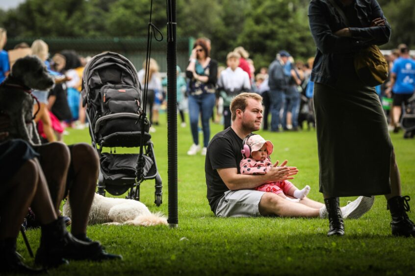 Music and food festival at Broomfield in Montrose.