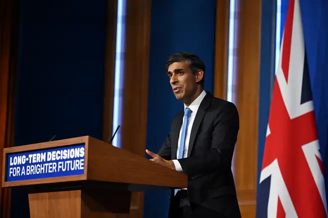 Rishi Sunak unveiled the plans on Wednesday evening.