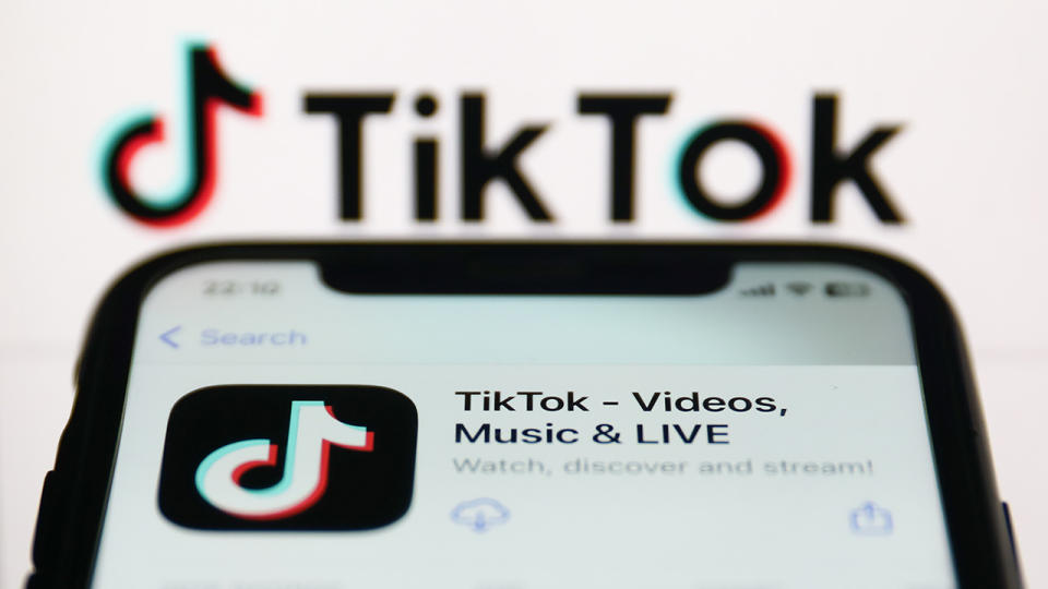 TikTok download from app store