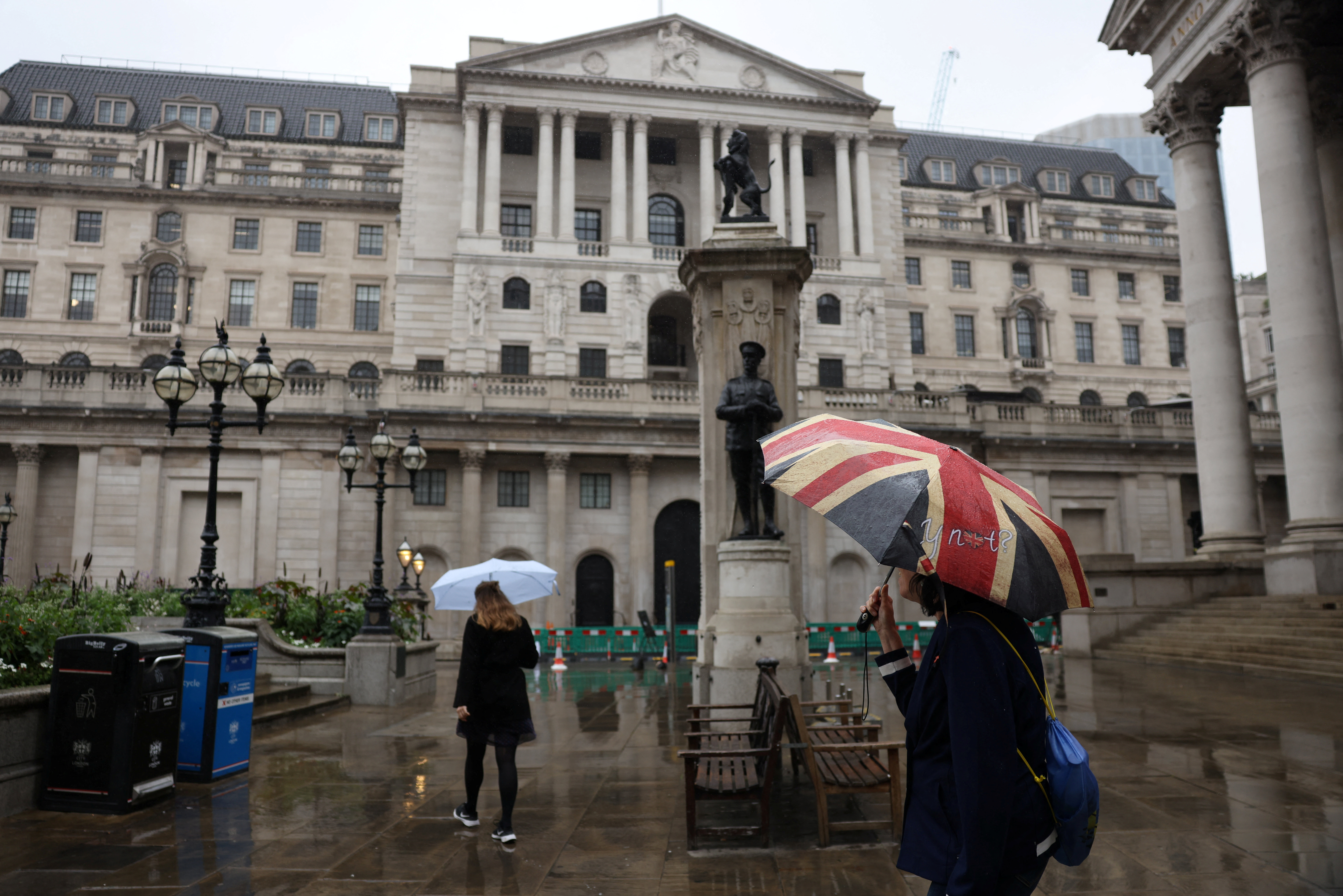 Bank of England in London