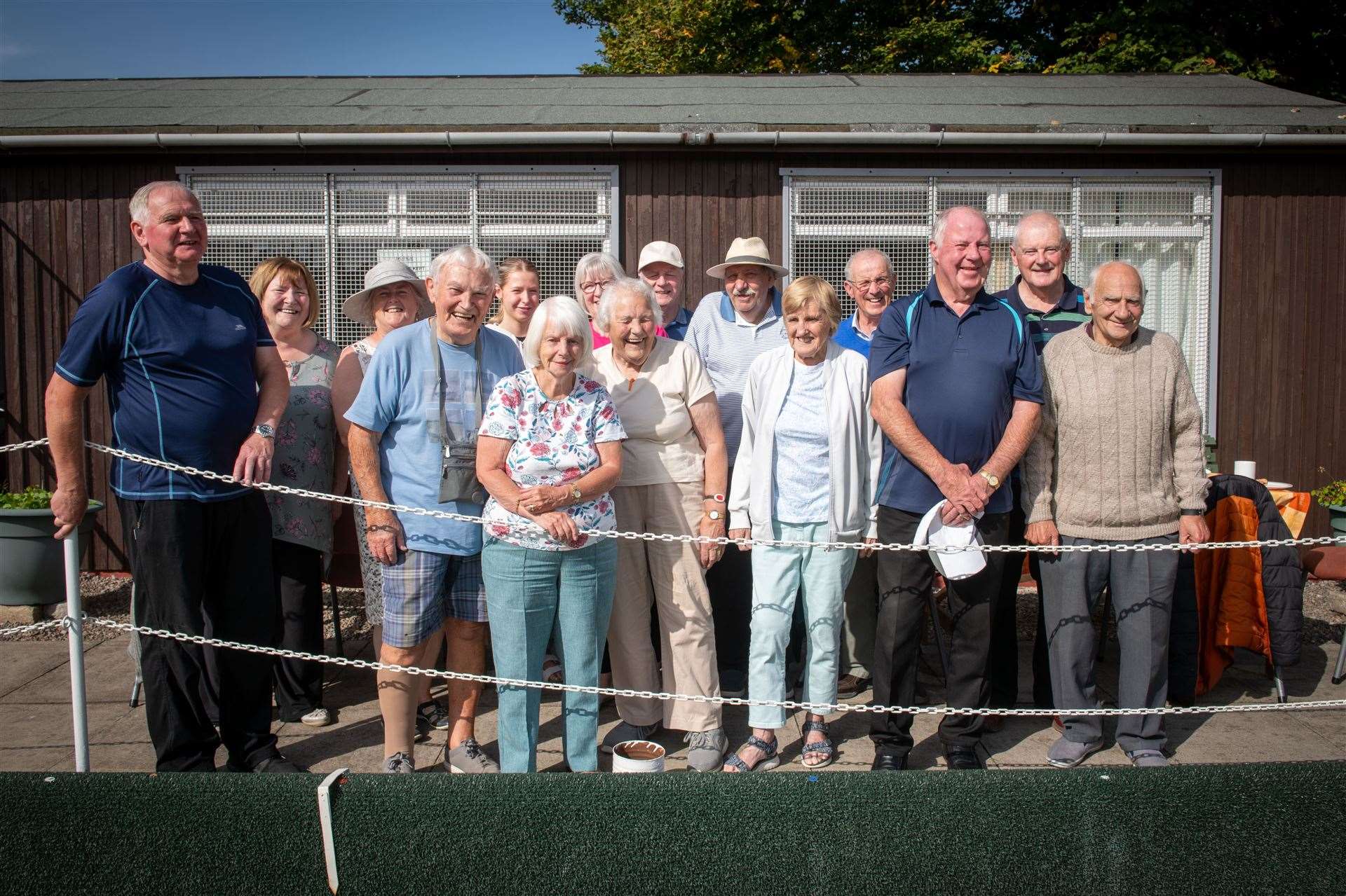 The Waterloo Bowling Club fundraisers. Picture: Callum Mackay..