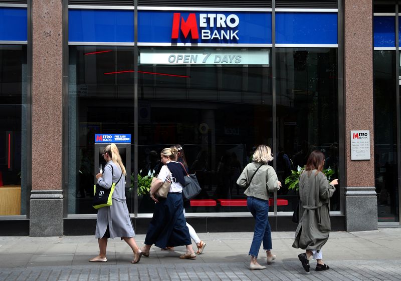 Metro Bank shares dip as mortgage risk model change drags