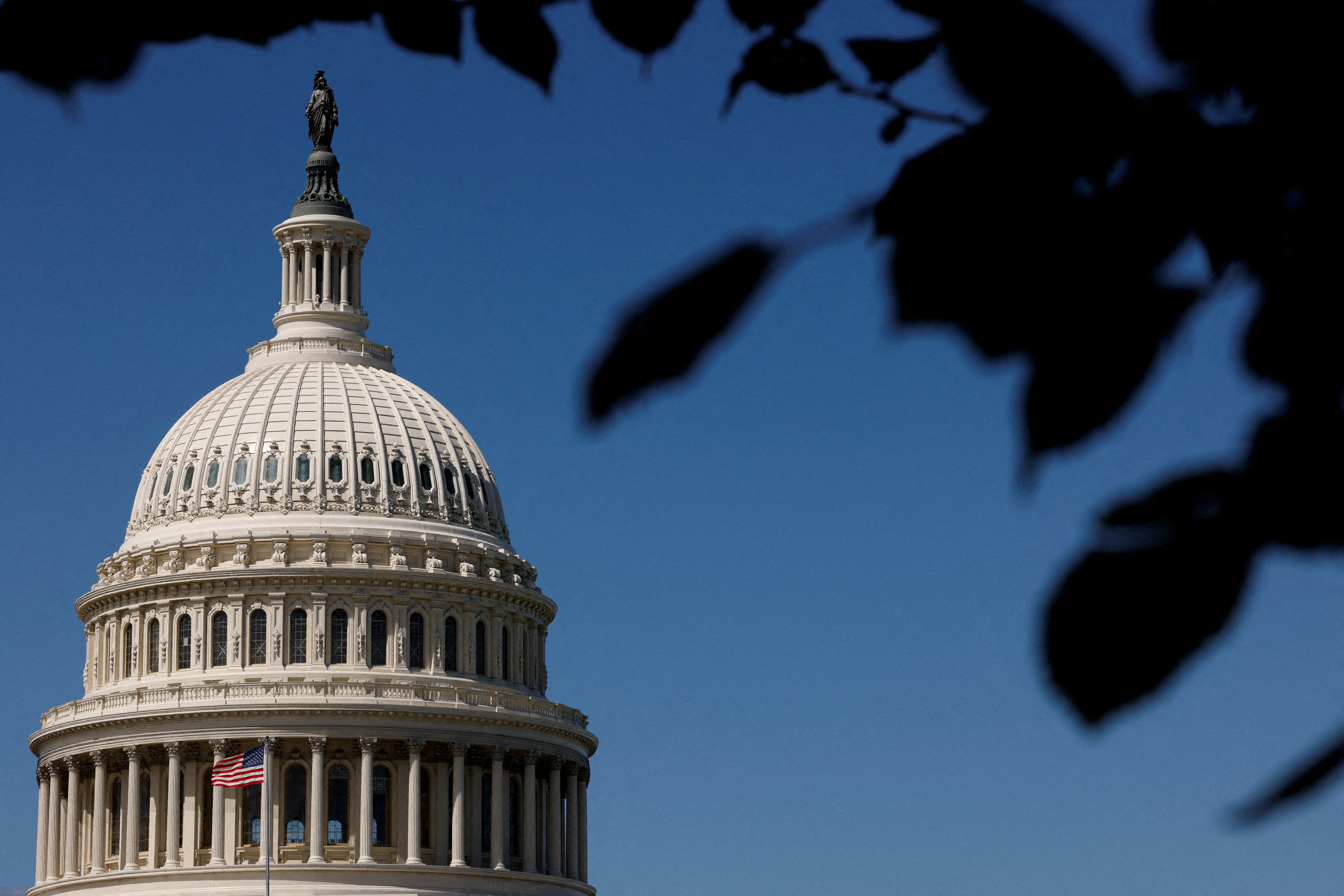 A view of the U.S. Capitol Building in Washington