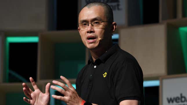 CEO of Binance, Changpeng Zhao