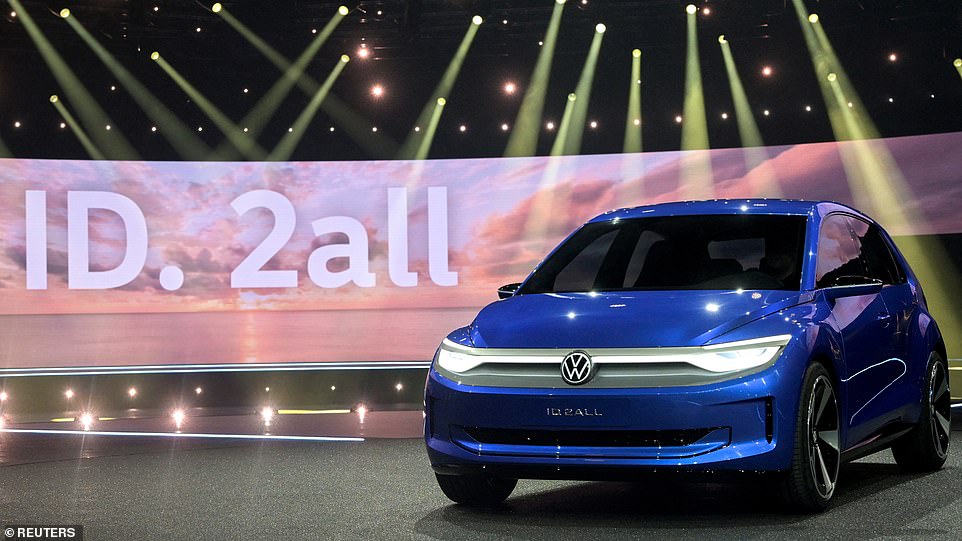 The concept version of the VW ID.2 has already been unveiled ahead of its arrival to market in 2026. The manufacturer claims it will cost no more than €25,000 - that's £22,000 - when it eventually hits UK showrooms