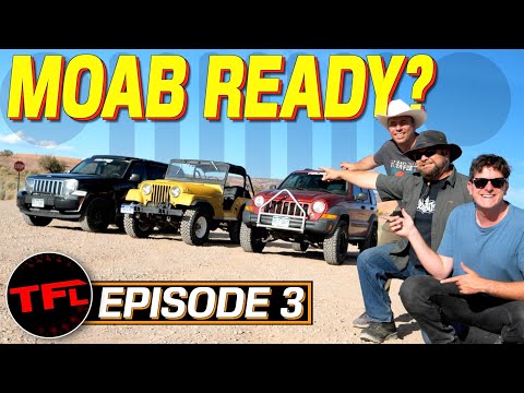 Here's How We Transformed 3 Cheap Jeeps Into 3 Moab "Monsters"! | Cheap Jeep Ep. 3