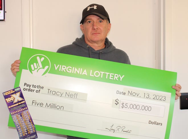 Tracy Neff won $5 million from 100x the Money scratcher.