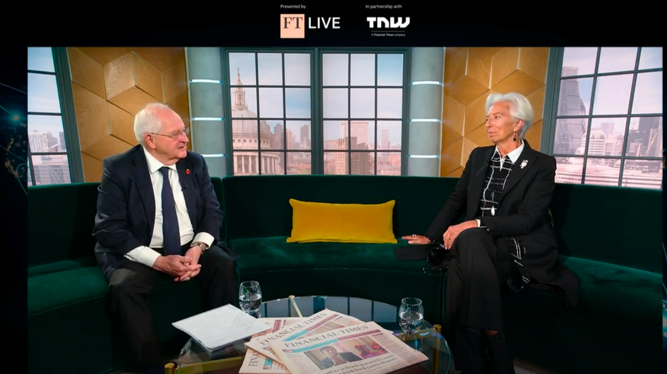 Martin Wolf and Christine Lagarde