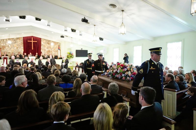 Former US first lady Rosalynn Carter returned to Georgia hometown for burial