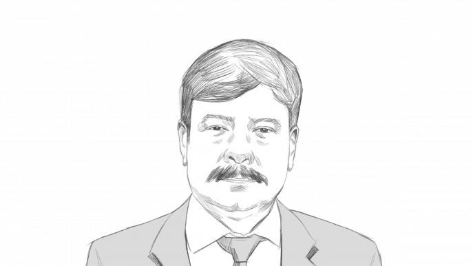 Dr Rashid Askari is a bilingual writer, academic, translator and former vice chancellor of Islamic University Bangladesh. Sketch: TBS