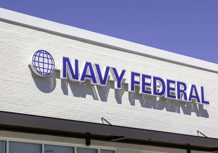 Charleston, South Carolina, USA - February 28, 2020: One of the Navy Federal bank branch in Charleston, South Carolina, USA, the largest natural member credit union in the United States. 