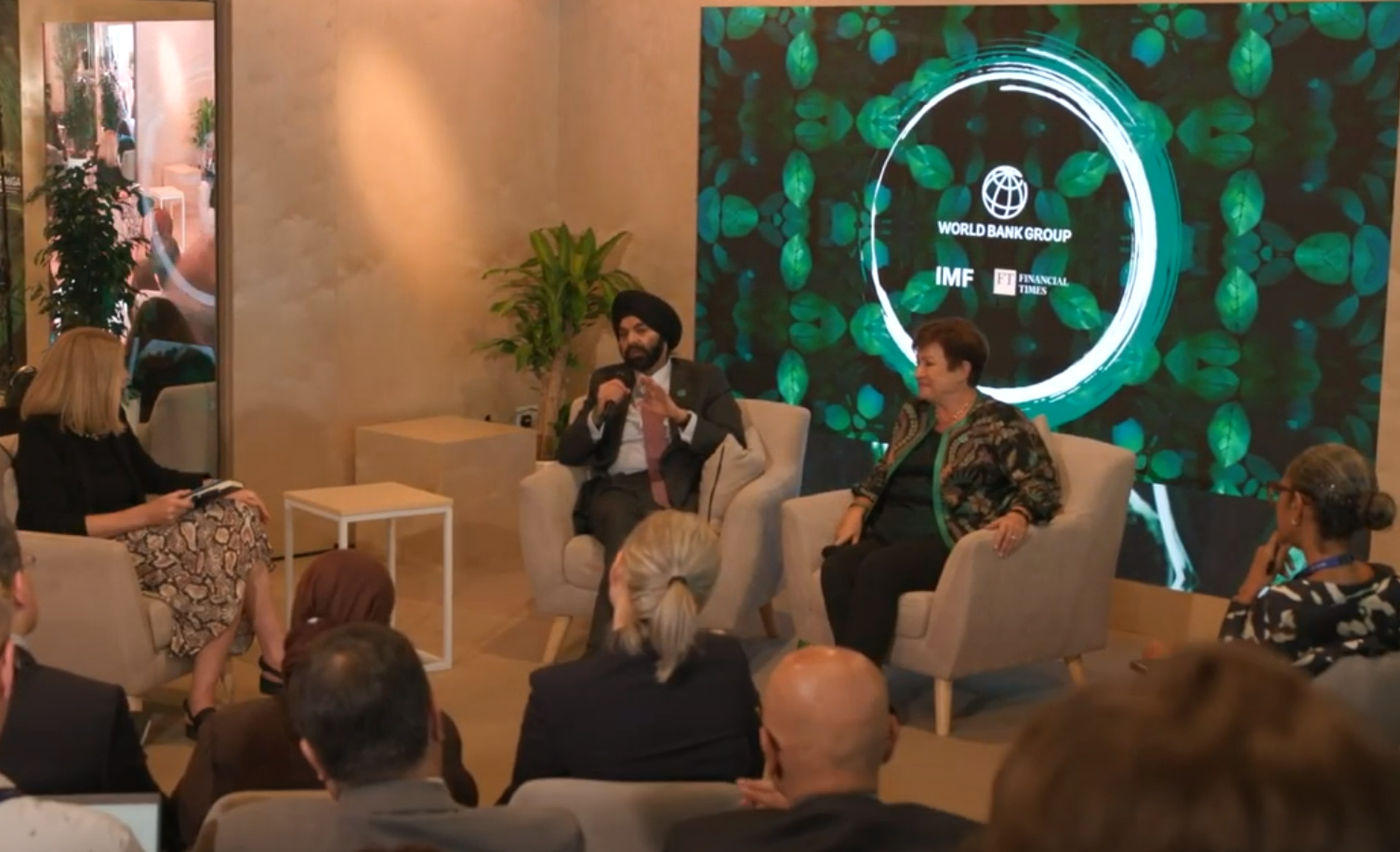 Ajay Banga, World Bank president, on cost of fighting climate change and a new voluntary carbon market.