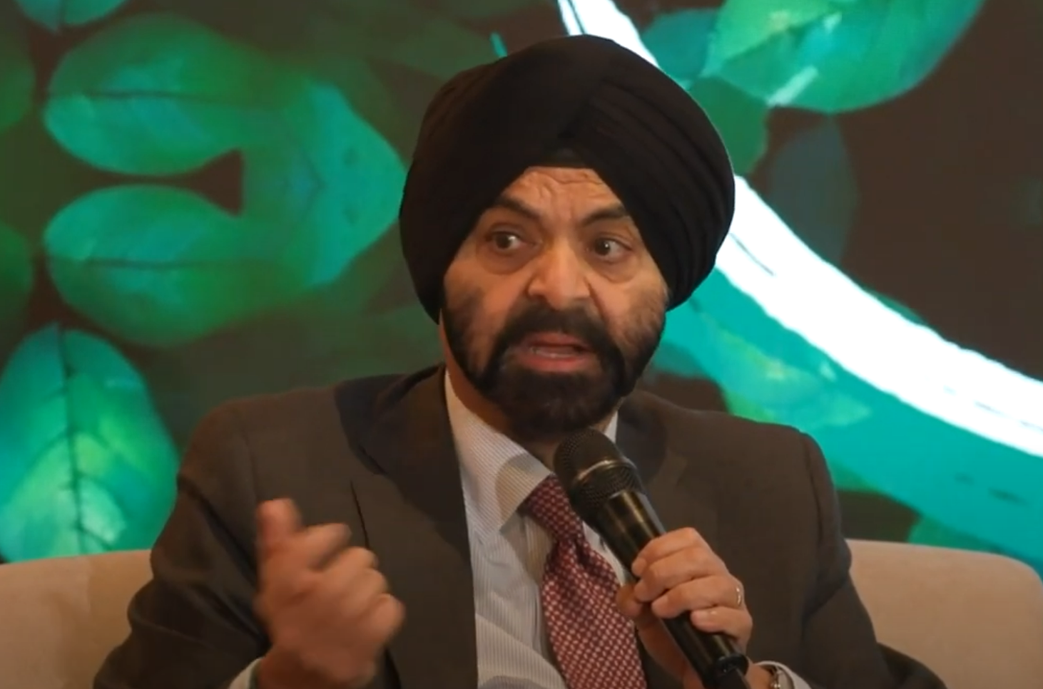 Ajay Banga, World Bank president, on the loss and damage fund announced at Cop28.