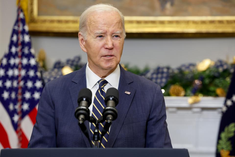 President Biden warned congress aid to Ukraine ‘cannot wait' (Getty Images)