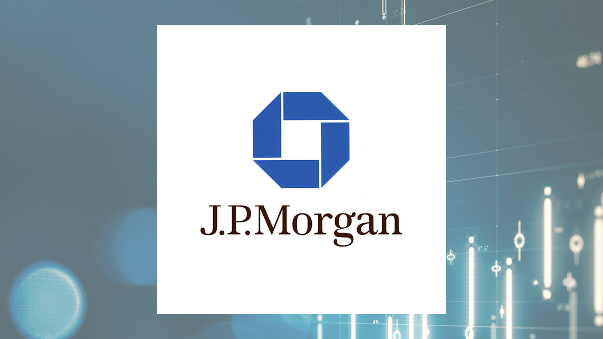 JPMorgan Chase & Co. logo with Financial Services background