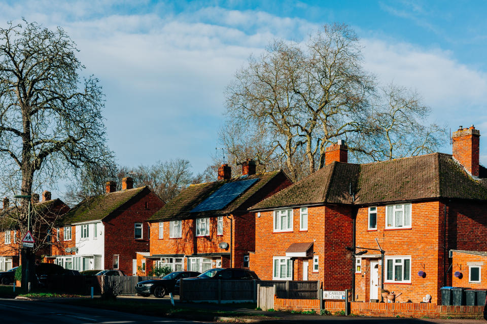 Surrey houses - daytime