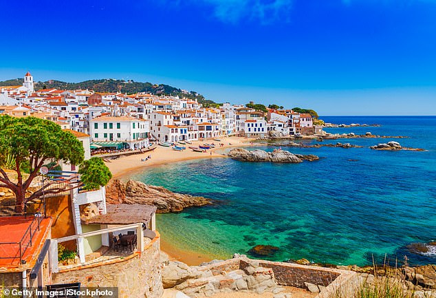 If you are jotting down dreams of retirement abroad then you should pop Spain at the top of your list. Above: Calella de Palafrugell in Spain