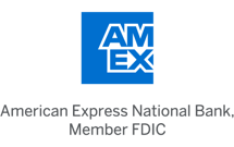 Logo for American Express National Bank