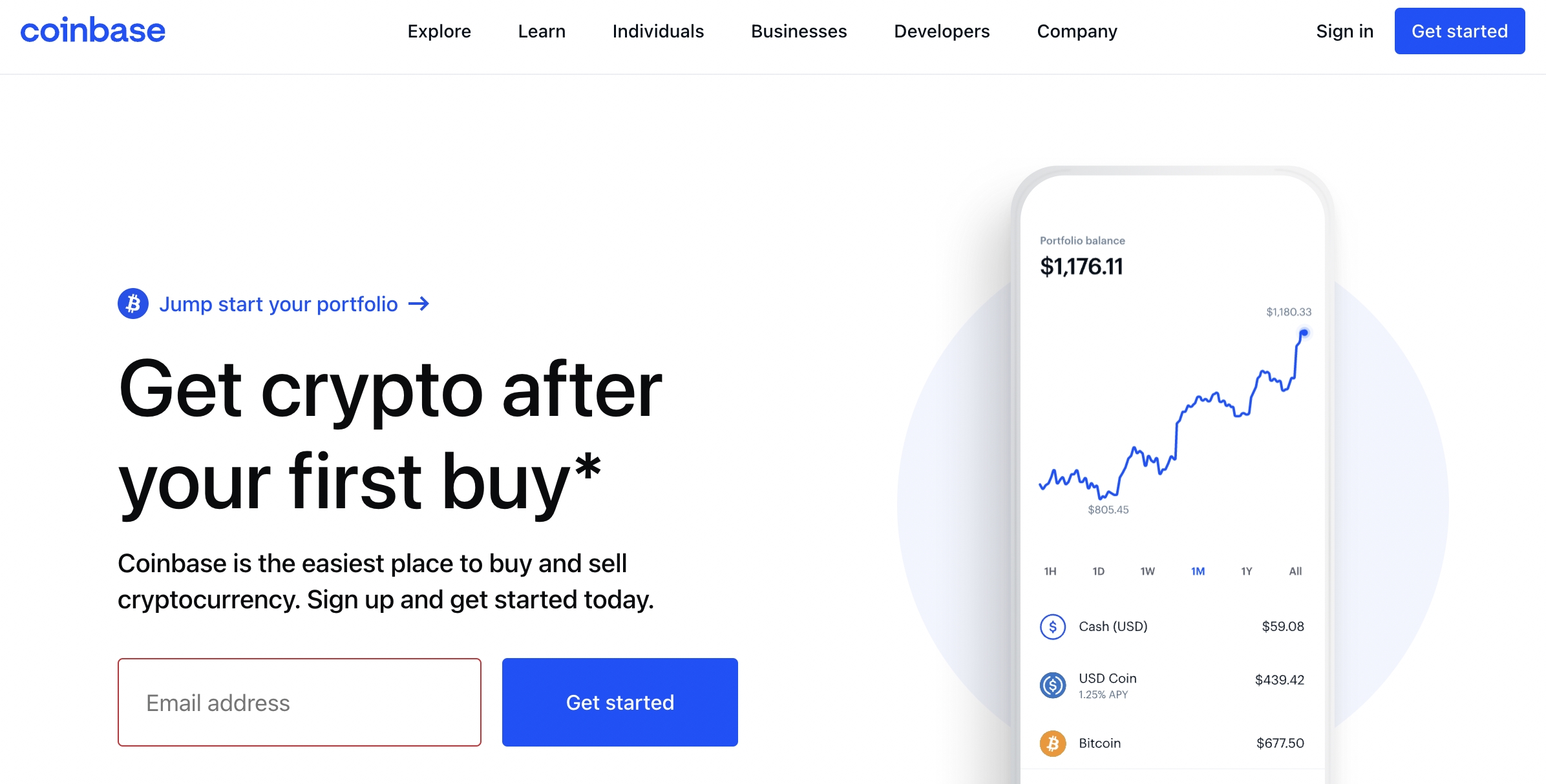 Get Started With Coinbase